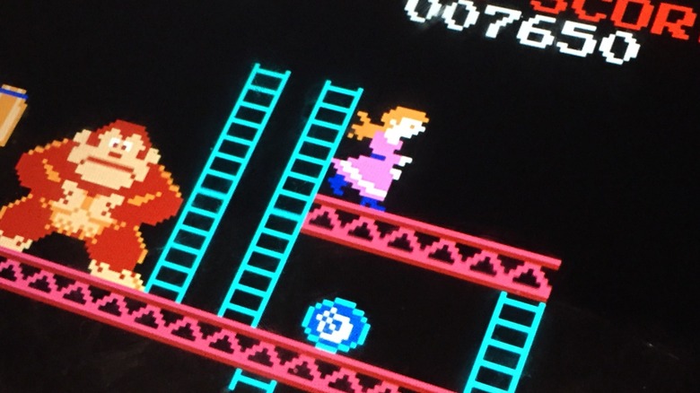 Donkey Kong arcade screenshot