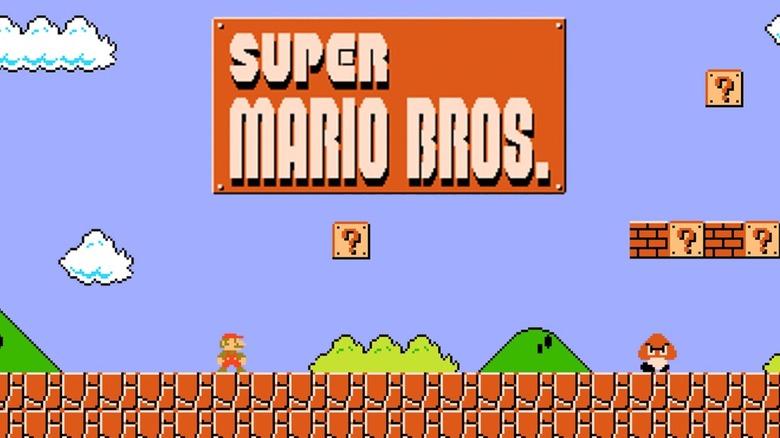 NES Super Mario Bros. screenshot