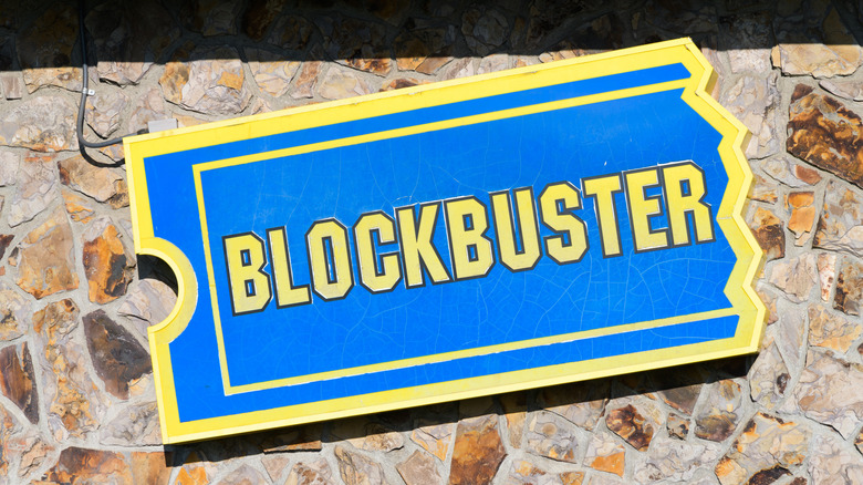 Blockbuster store logo