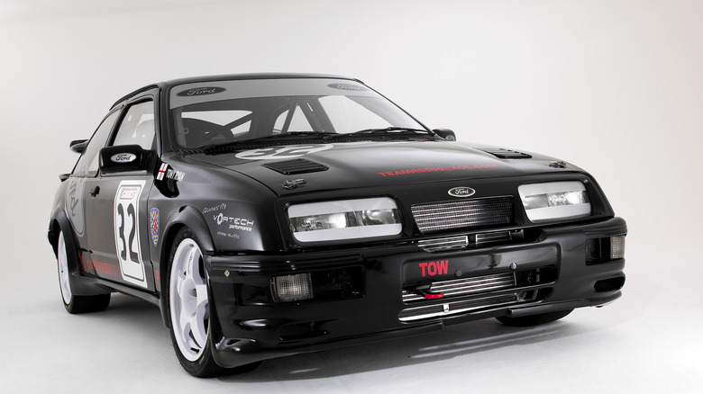 Ford Sierra RS500 Cosworth on display