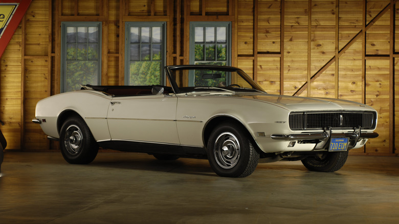 1968 chevrolet convertible ss white