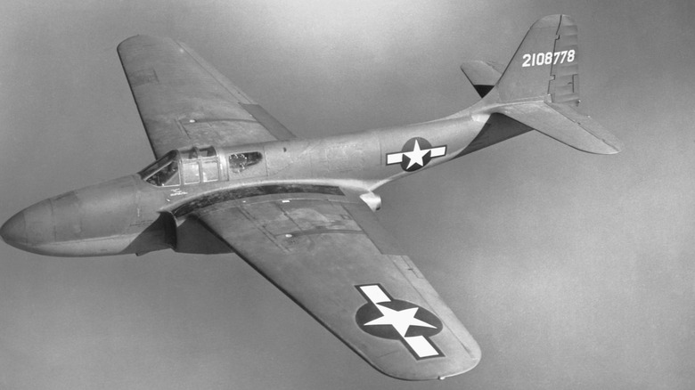 P-59 Airacomet in flight