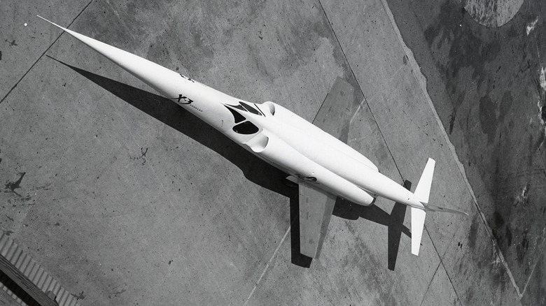 Douglas X-3 top view