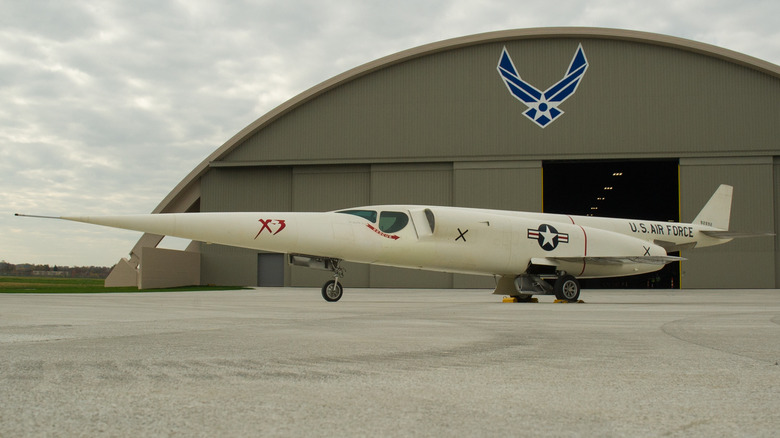 Douglas X-3 parked