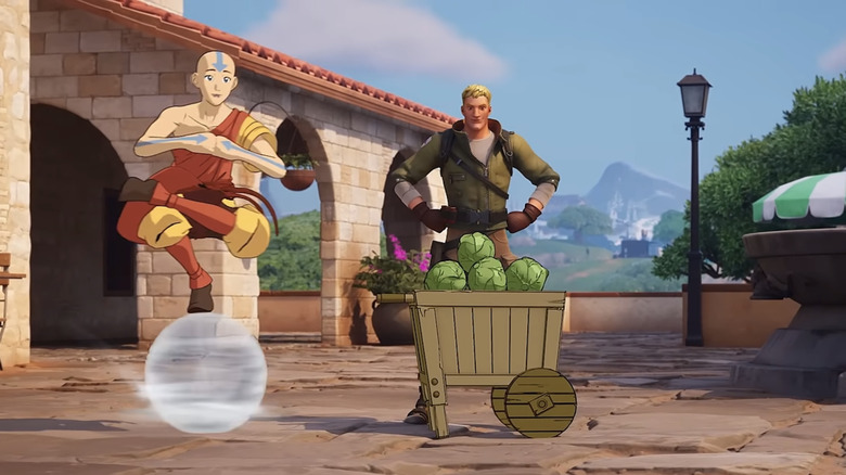 Fortnite promo screenshot from Avatar 