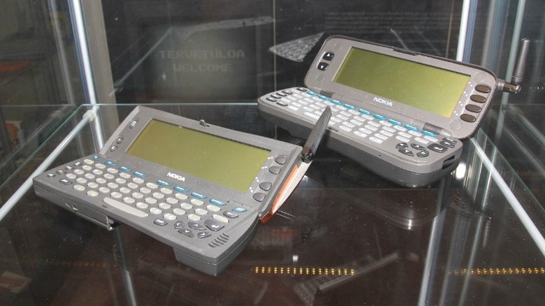 Nokia Communicators on display