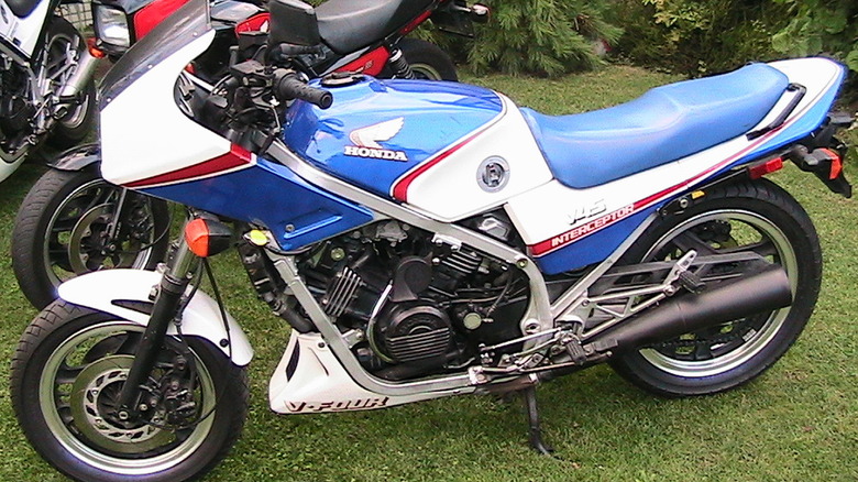 Honda VF750F Interceptor motorcycle