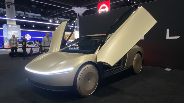 Tesla Cybercab at the LA Auto Show