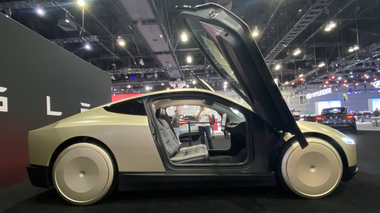 Tesla Cybercab at the LA Auto Show