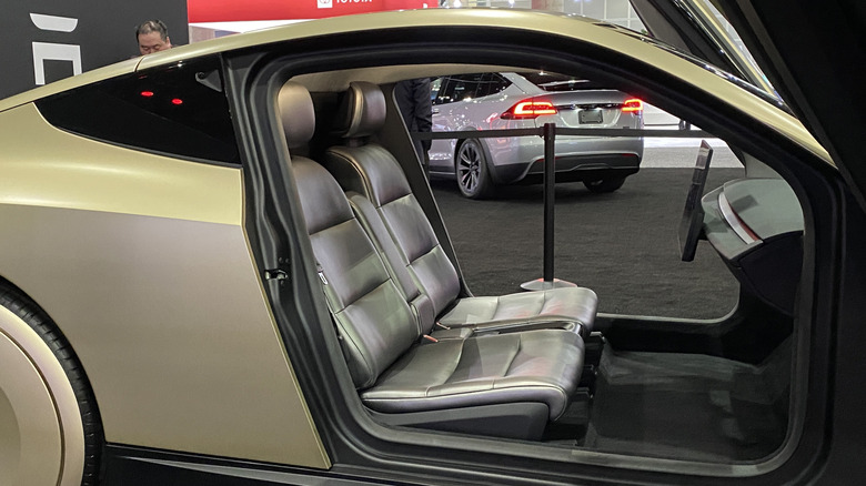 Tesla Cybercab at the LA Auto Show