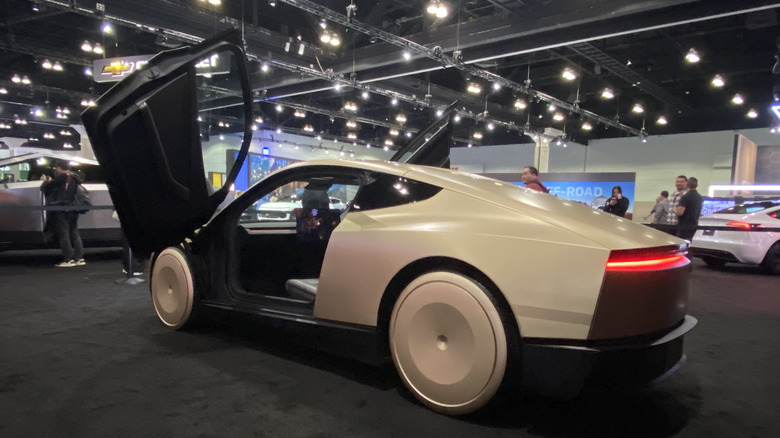 Tesla Cybercab at the LA Auto Show