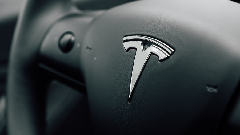 Tesla Model 3 steering wheel
