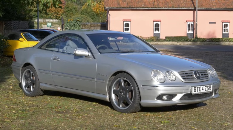 2005 Mercedes-Benz CL55 AMG on the grass