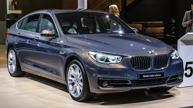 2015 BMW 535d on display