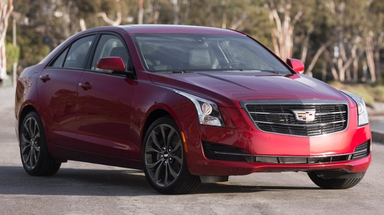 2016 Cadillac ATS Sedan on the street