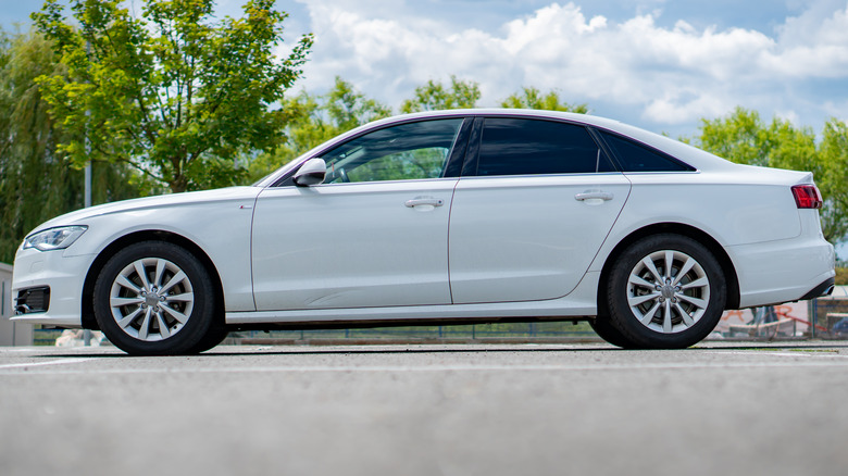 2016 Audi S6 parked on a sunny day