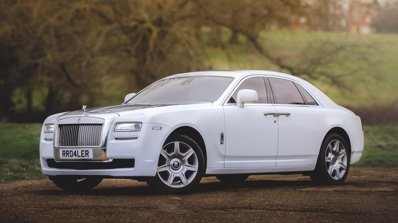 Rolls-Royce Ghost in white