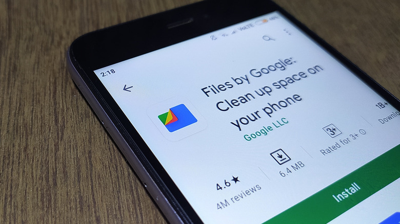 Files by Google on the Play Store