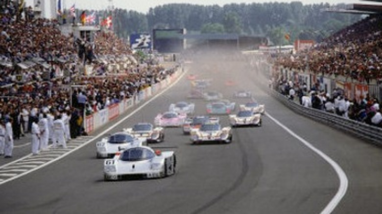 Silver Arrow finishers at '89 Le Mans