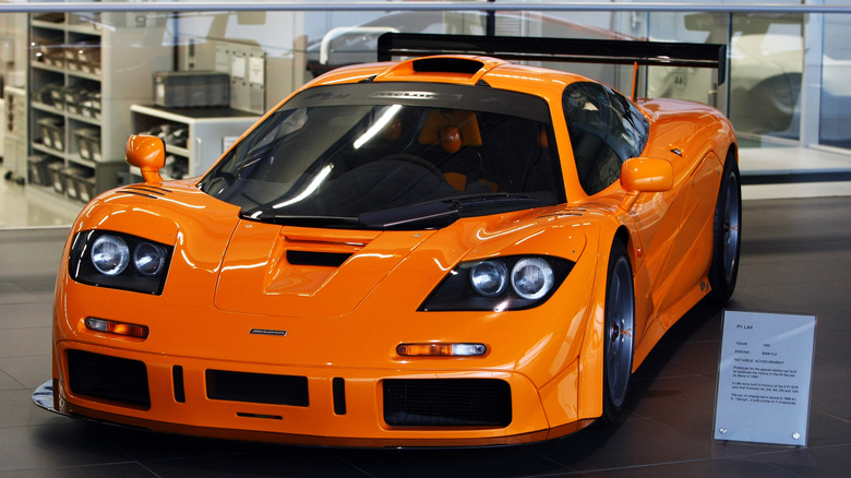 orange McLaren F1 LM