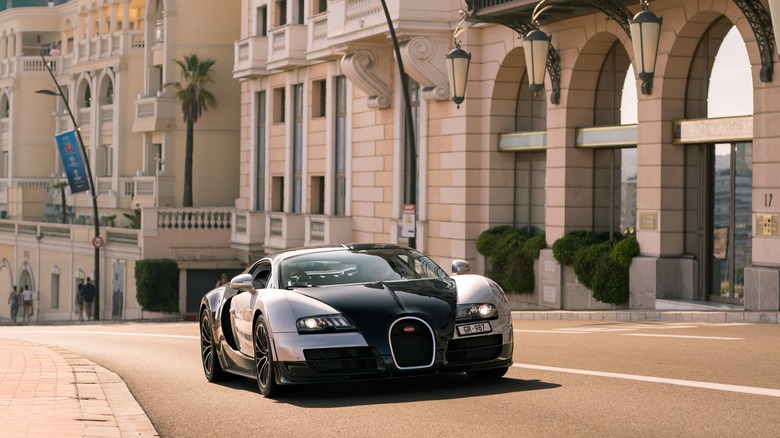 a Bugatti Veyron