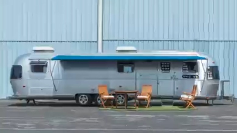 Tom Hanks' Airstream travel trailer