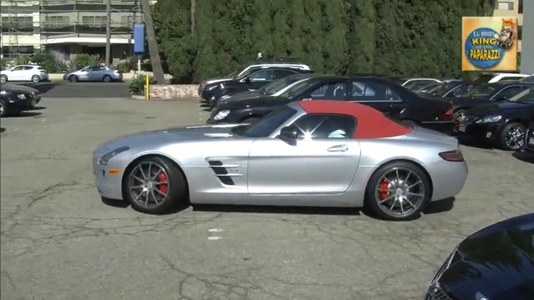 Arnold Schwarzenegger Mercedes-Benz SLS AMG Roadster