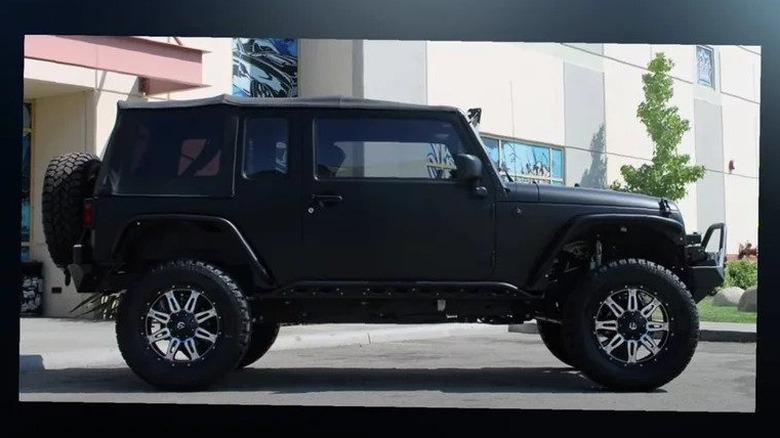 Shaq's stretched Jeep Wrangler