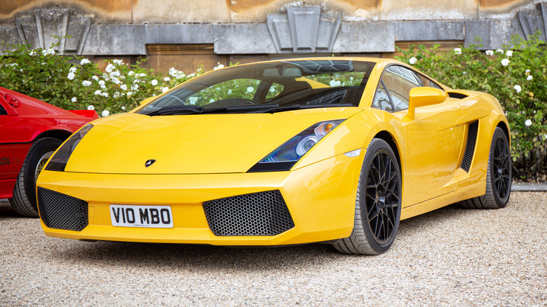 Lamborghini Gallardo at a concours event