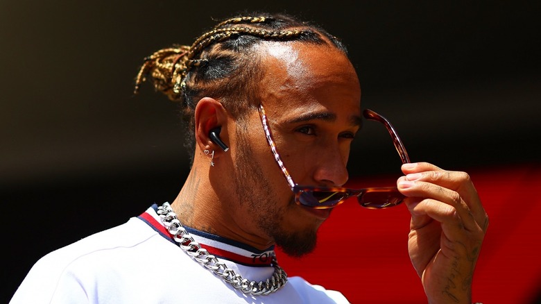 Lewis Hamilton sunglasses