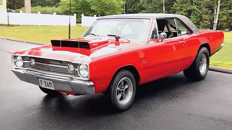 Dodge Dart Hemi parked