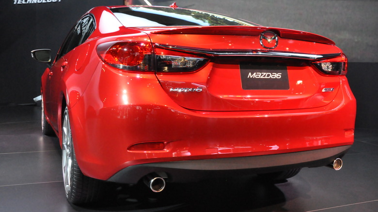 Mazda 6 back end
