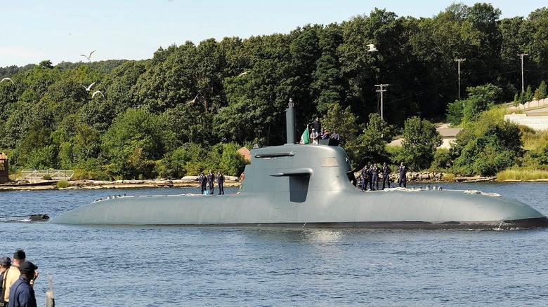 Modern day Scirè (S 527) submarine