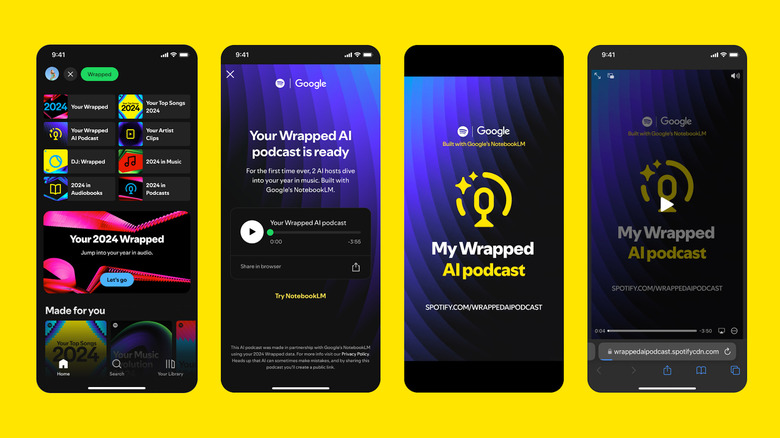 Spotify Wrapped 2024 features an AI podcast