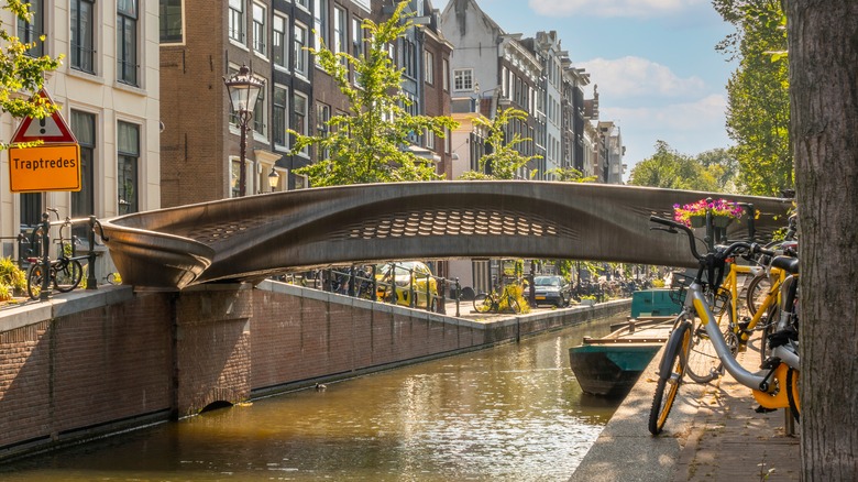 3D Printed bridge in Amsterdam