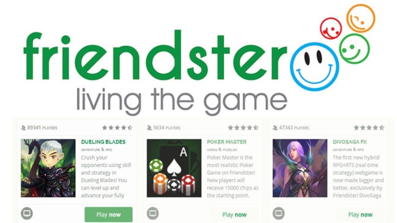 Friendster Gaming site