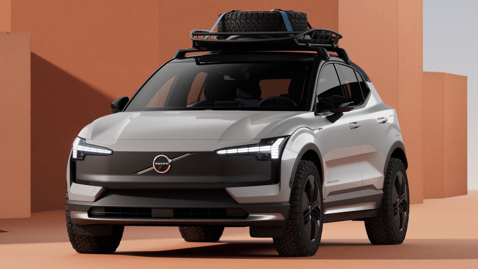 The Volvo EX30 Cross Country Looks Ready For Electric Adventures