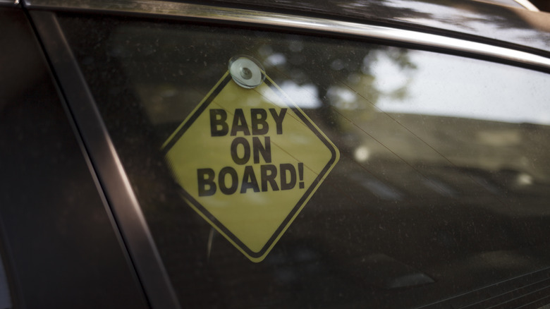 The history of the Baby on Board sign 