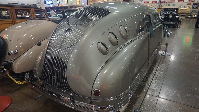 1935-36 Stout Scarab rear end showroom display