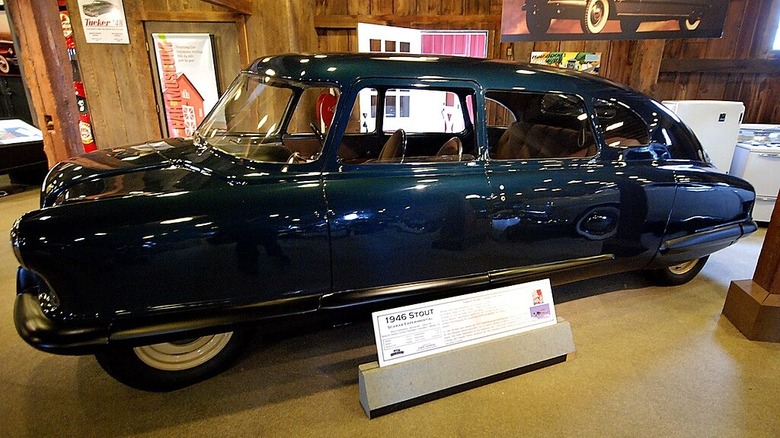 1946 Stout Scarab driver side museum display