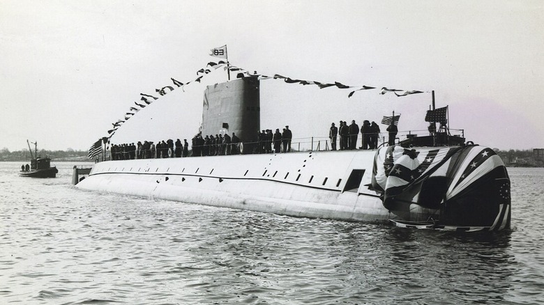 Nautilus shortly after christening