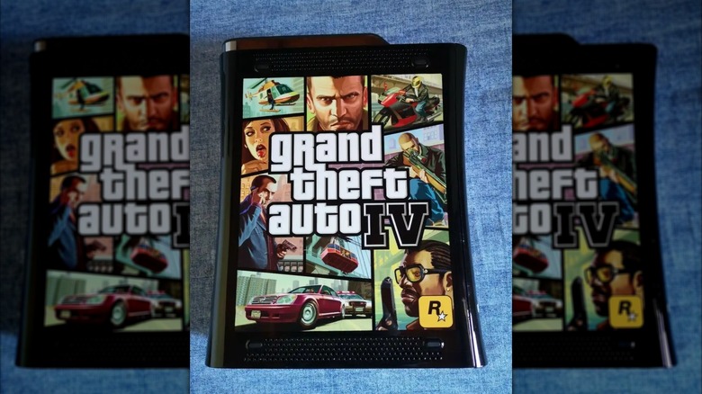 grand theft auto gta iv custom xbox 360 console