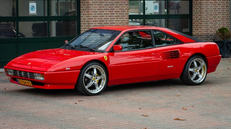 Red Ferrari Mondial