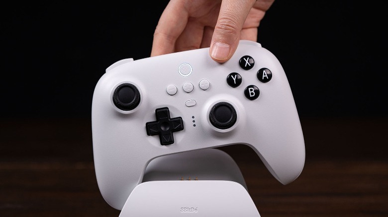 White 8BitDo Ultimate Controller