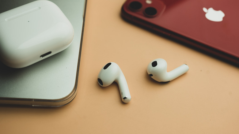 Apple AirPods 3rd generation on table