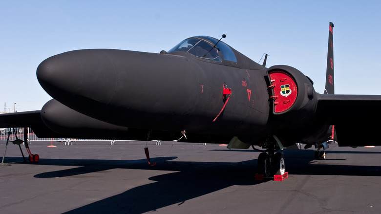 U-2 Dragon Lady on runway