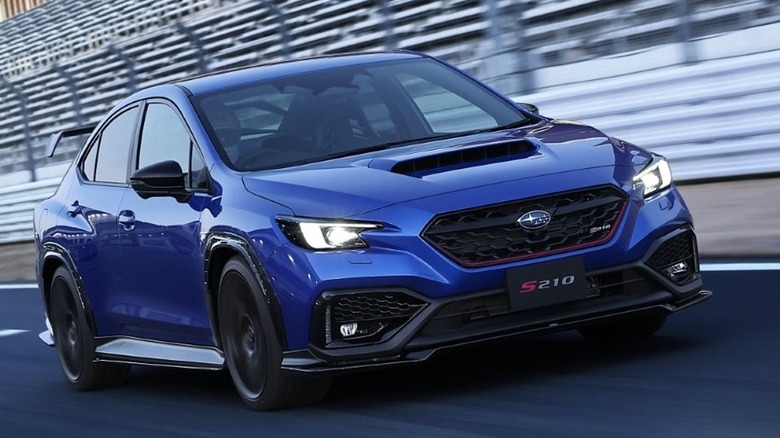 The new 2025 Subaru WRX STI (S210)