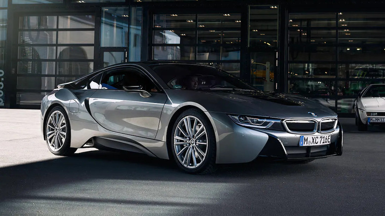 BMW i8 at dealership