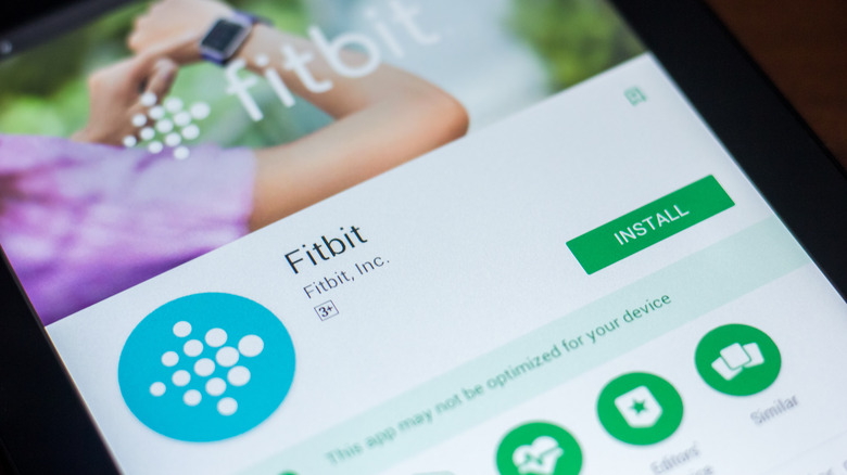 Fitbit app on Google Play