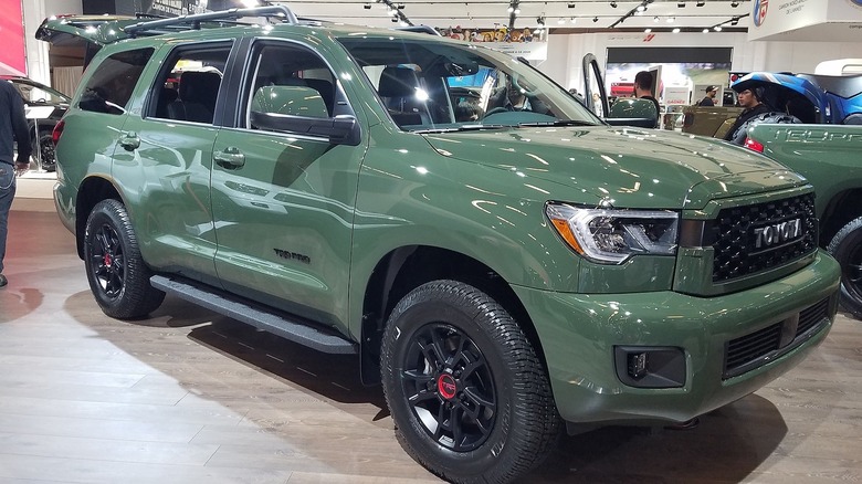 green 2020 Toyota Sequoia